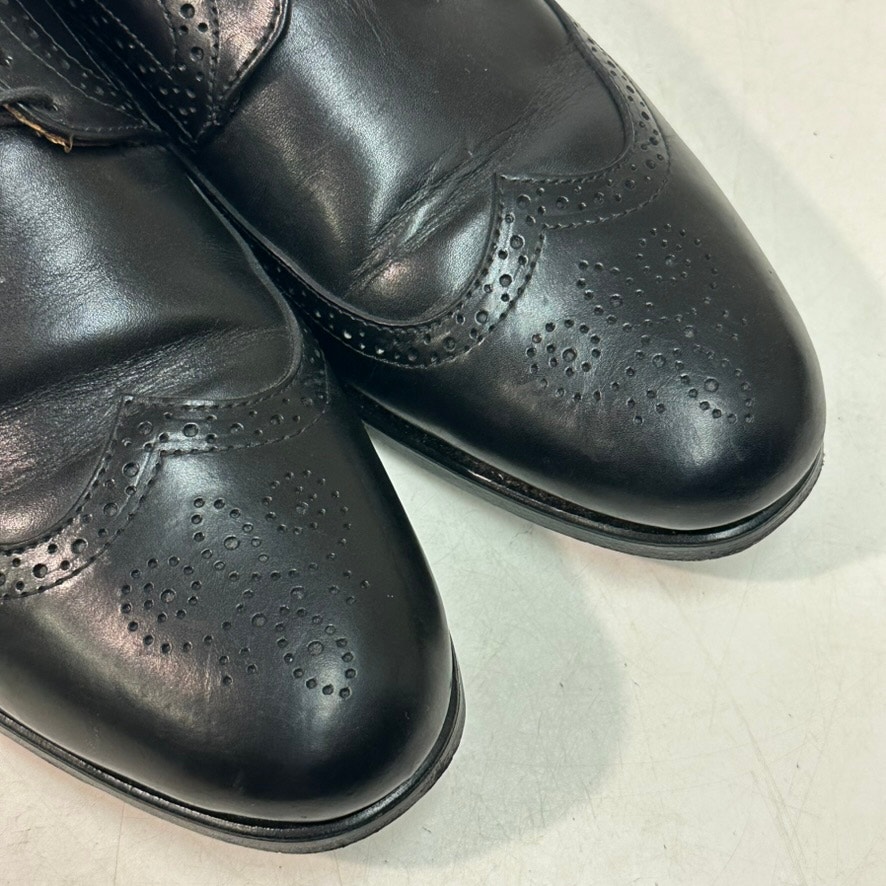 Euc Rancourt & Co. X Cole Haan Black Wingtip Derby Made In Maine, Usa 10 D — image 7 of 8